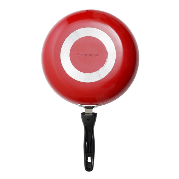 Blueberry’s Nonstick Frypan Non Induction Base 24 cm Red - Salman Stores