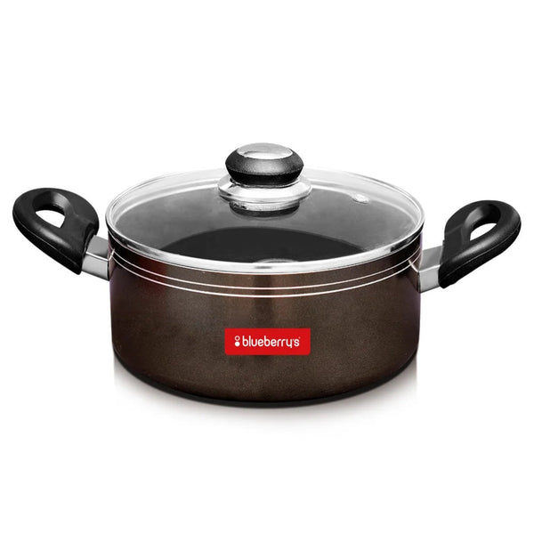 Blueberry's Ruby Nonstick Biriyani Pot with Lid 8 Liter/ 30cm BB791616 - Salman Stores