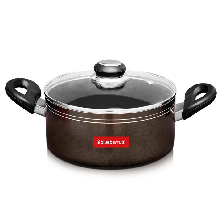 Blueberry's Ruby Nonstick Biriyani Pot with Lid 8 Liter/ 30cm BB791616 - Salman Stores
