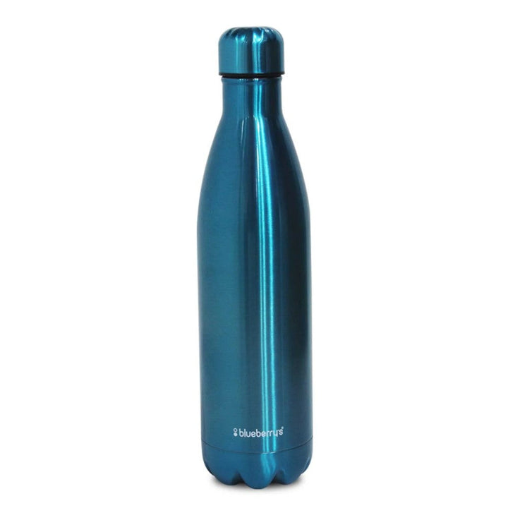 Blueberry’s Thermosteel Insulated Vacuum Bottle Blue 750 ml - Salman Stores