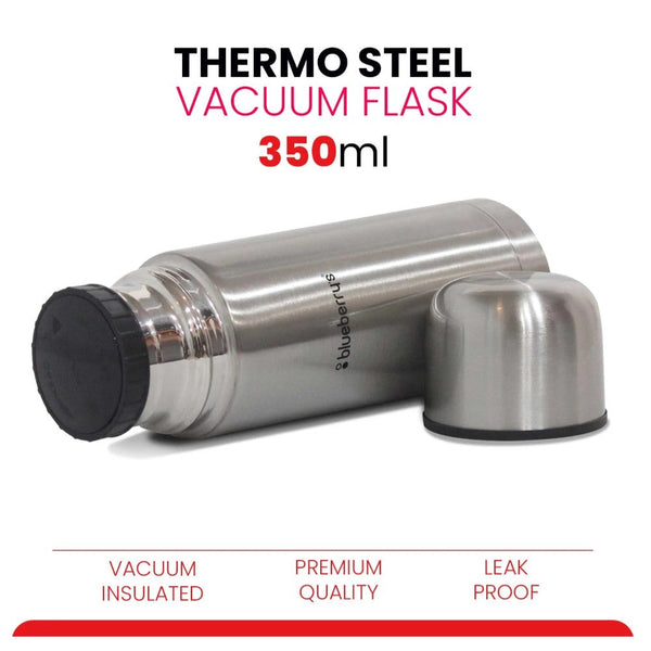 Blueberry’s Stainless Steel Insulated Thermo Steel Vacuum Flask Bottle 350 ml - Salman Stores