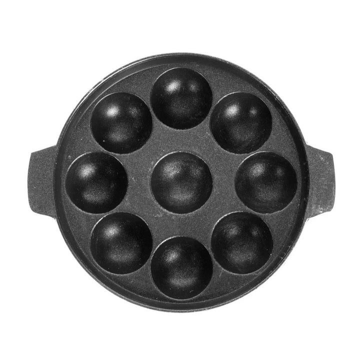 Blueberry's Nonstick 9 Cavity Cast Iron Paniyarakkal Appam Maker BB791852 - Salman Stores