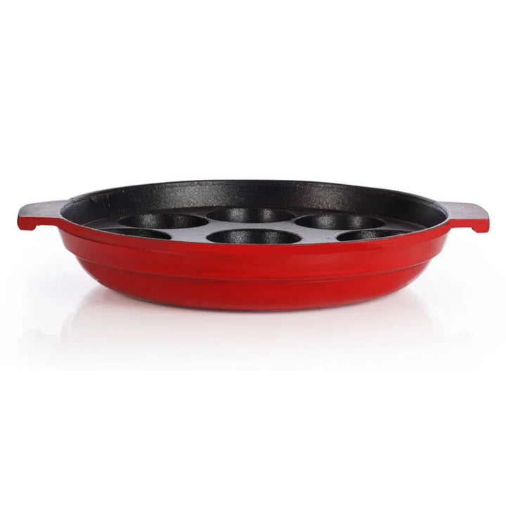 Blueberry's Nonstick 9 Cavity Cast Iron Paniyarakkal Appam Maker BB791852 - Salman Stores