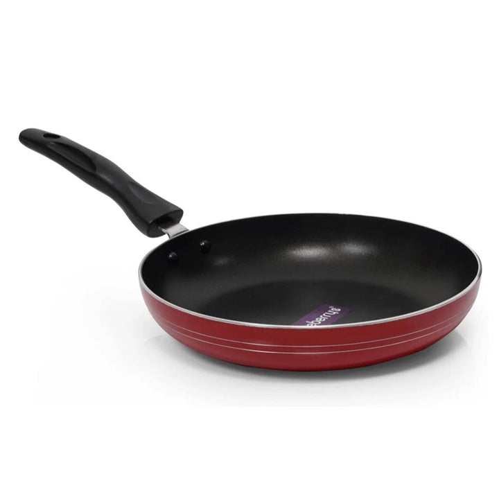 Blueberry's Nonstick Fry Pan and Tawa Pan Set 24 cm Red - Salman Stores