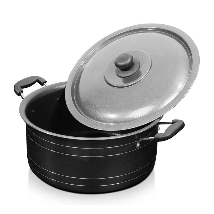 Blueberry's Elite Nonstick Aluminum Biriyani Pot with Lid 8 Liter/ 28cm BB792330 - Salman Stores
