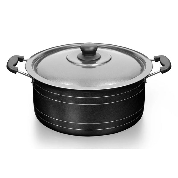 Blueberry's Elite Nonstick Aluminum Biriyani Pot with Lid 8 Liter/ 28cm BB792330 - Salman Stores