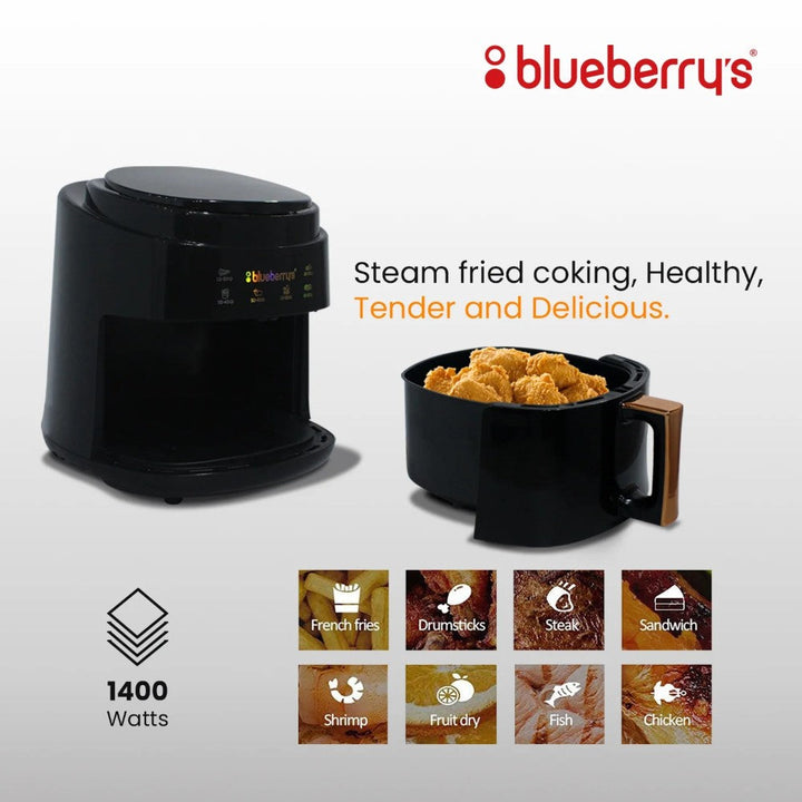 Blueberry’s Air Fryer 6 Liter 1400 W Aroma 6 - Salman Stores