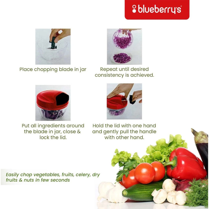 Blueberry’s Mini Chopper 450 ml - Salman Stores