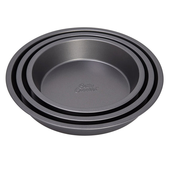 Betty Crocker Baking pan Round 3 pcs Set BC1055 - Salman Stores