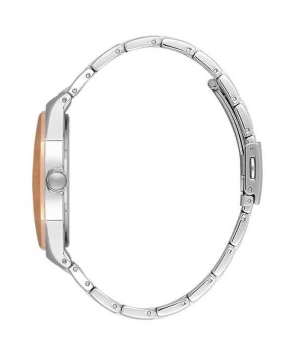 Bigotti Men Silver Stainless Steel Analog Watch BG1105295 - Salman Stores