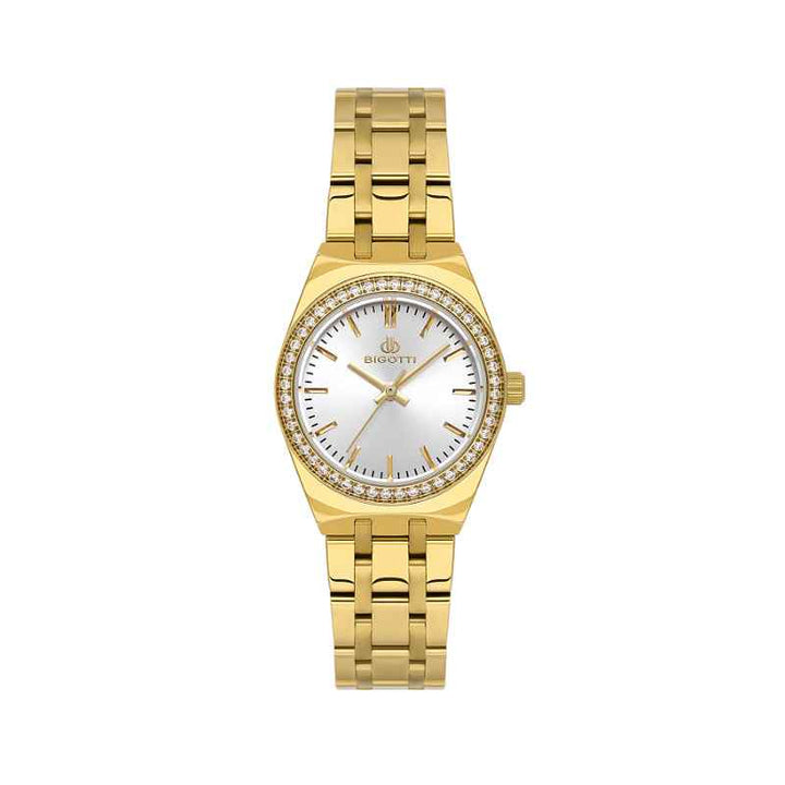 Bigotti Raffinata Women Stainless Steel Gold Watch BG1106153