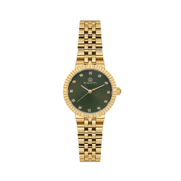 Bigotti Quotidiana Women Stainless Steel Gold Watch BG1106203