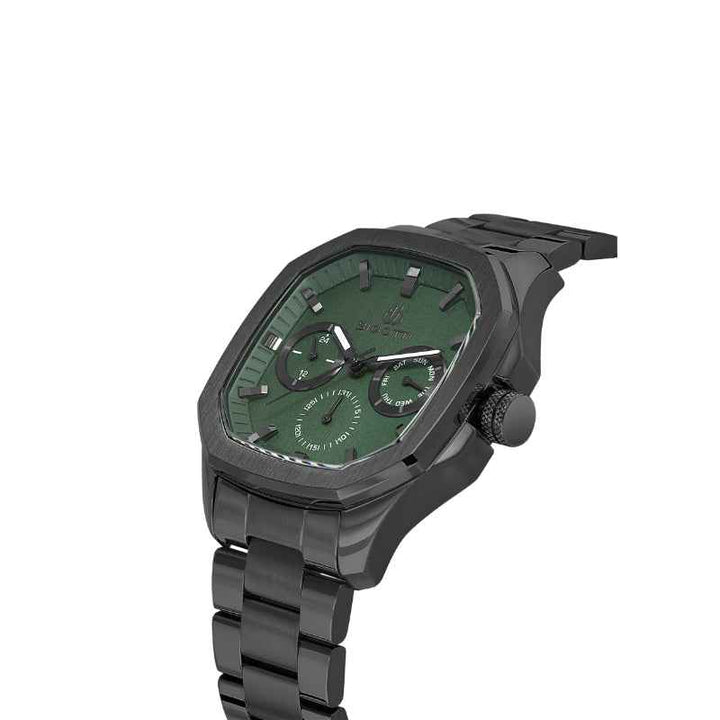 Bigotti Raffinato Men Stainless Steel Black Watch BG1106255