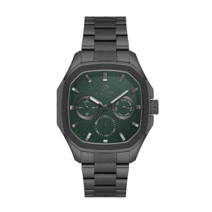 Bigotti Raffinato Men Stainless Steel Black Watch BG1106255