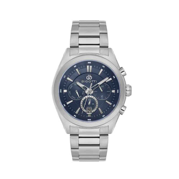 Bigotti Raffinato Men Stainless Steel Silver Watch BG1106313