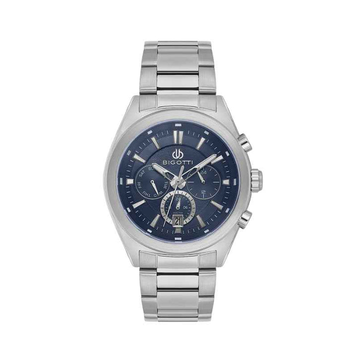Bigotti Raffinato Men Stainless Steel Silver Watch BG1106313