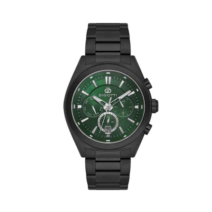 Bigotti Raffinato Men Stainless Steel Black Watch BG1106315