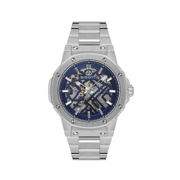 Bigotti Raffinato Men Stainless Steel Silver Watch BG1106333