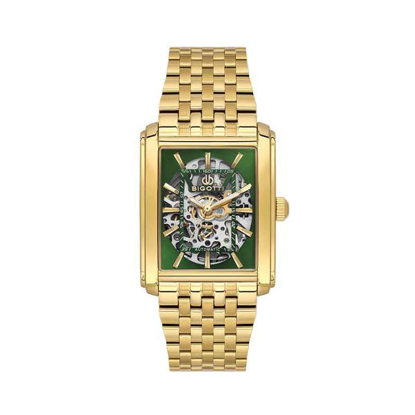 Bigotti Raffinato Men Stainless Steel Gold Watch BG1106344
