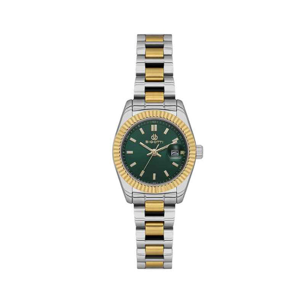Bigotti Quotidiana Women Stainless Steel Silver and Gold Watch BG1106385