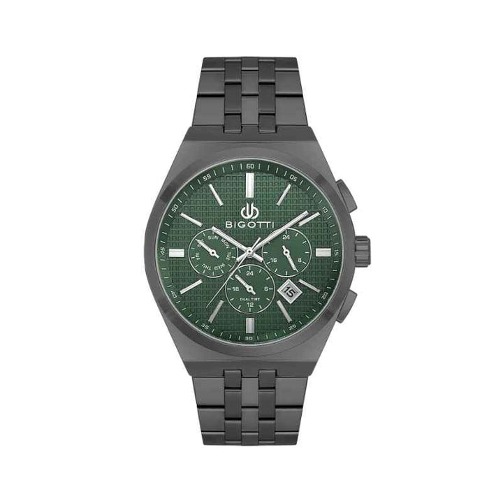 Bigotti Quotidiano Men Stainless Steel Black Watch BG1106464