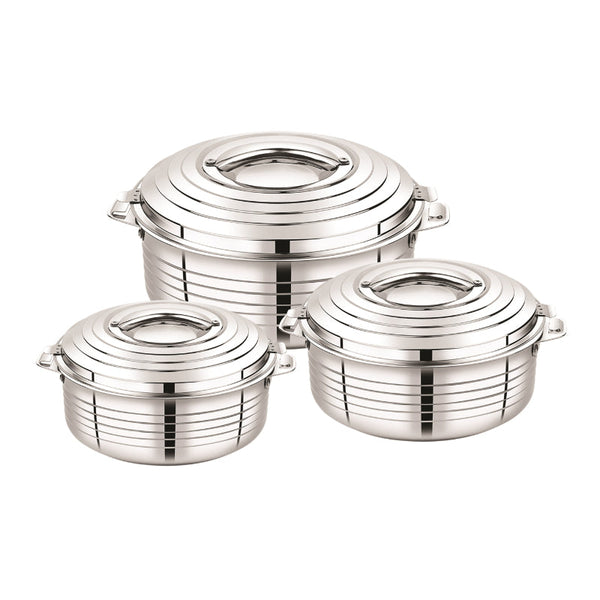 Blumen Hot Pot Crown 3 pcs Set 2.5/ 3.5/ 5 Liter - Salman Stores