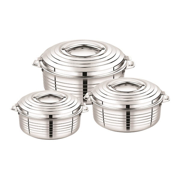 Blumen Hot Pot Crown 3 pcs Set 5/ 7.5/ 10 Liter BHPCRW5075100 - Salman Stores