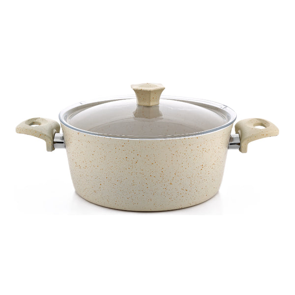 Blumen Casserole Granite Beige 26x12 cm BLC27026 - Salman Stores