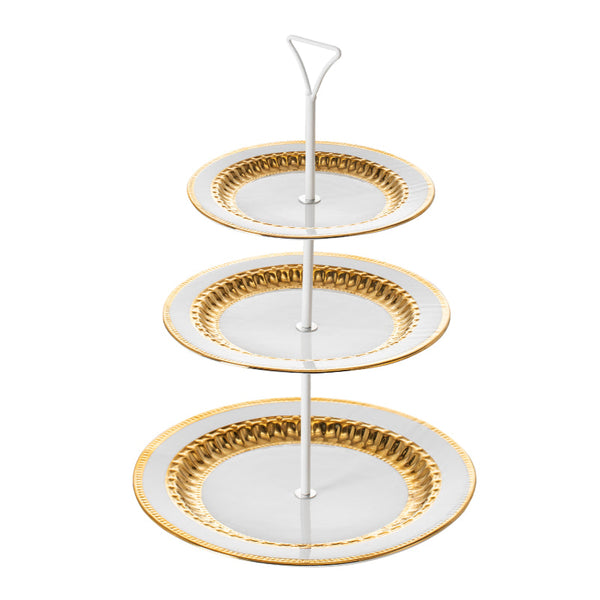 Blumen 3 Tier Round Serving Stand BLD377 - Salman Stores