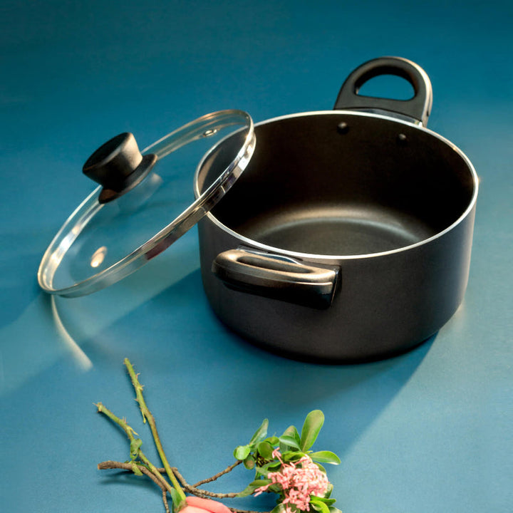 Blumen Casserole with Glass Lid Everyday 22cm/3.0 Liter - Salman Stores