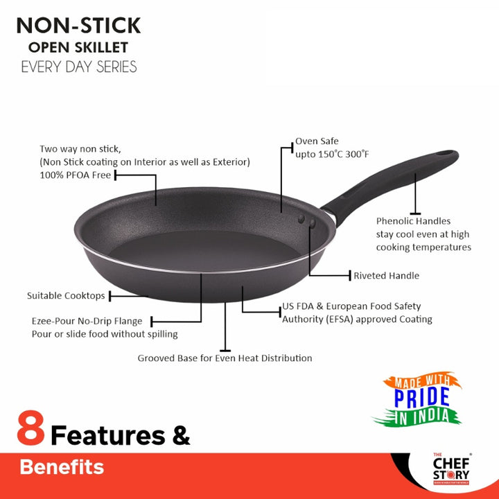 Blumen Open Frypan Everyday 20cm BLEFP9239 - Salman Stores