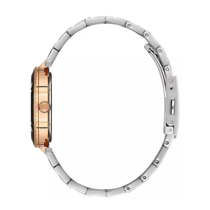 Beverly Hills Polo Club Women Silver & Rose Gold Stainless Steel Analog Watch BP3566C520 - Salman Stores