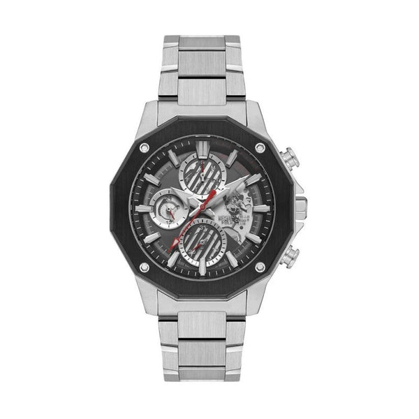 Beverly Hills Polo Club Men Silver Stainless Steel Analog Watch BP3625X350 - Salman Stores