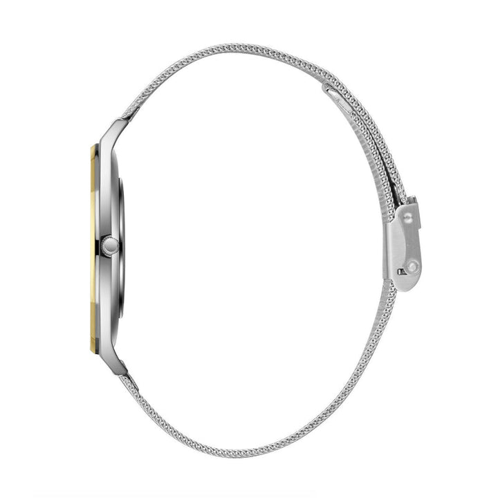 Beverly Hills Polo Club Women Silver Mesh Band Analog Silver Dial Watch BP3710X230 - Salman Stores