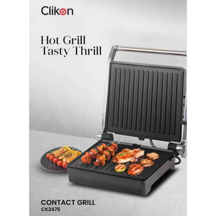 Clikon Contact Sandwich Maker Grill 4 Slice 2000W CK2476
