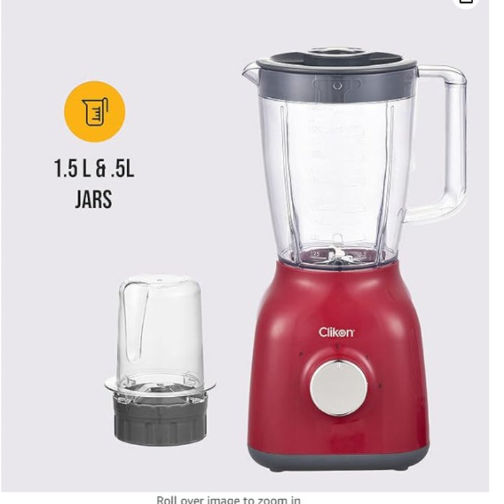 Clikon Blender 350W 2 in 1 CK2630 - Salman Stores