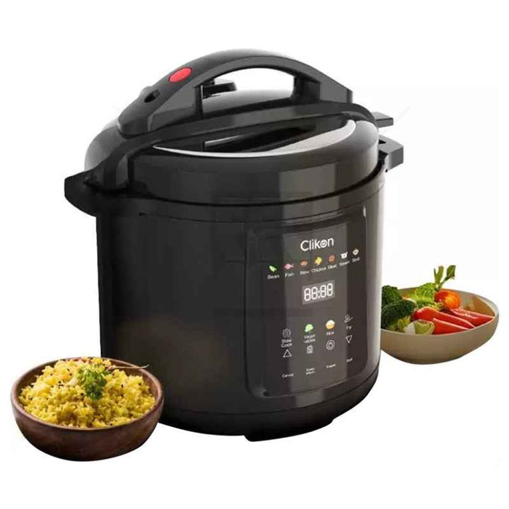 Clikon All In One Pressure Cooker With Color Display 8 Liter 1200W CK2723