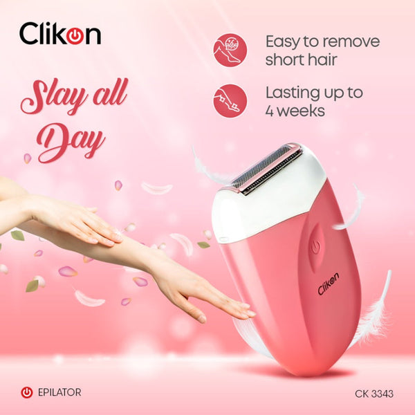 Clikon Ladies Epilator CK3343 - Salman Stores