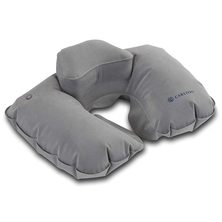Carlton Inflatable Double Layer Neck Pillow Grey CLT-INFPLLWNGRY - Salman Stores