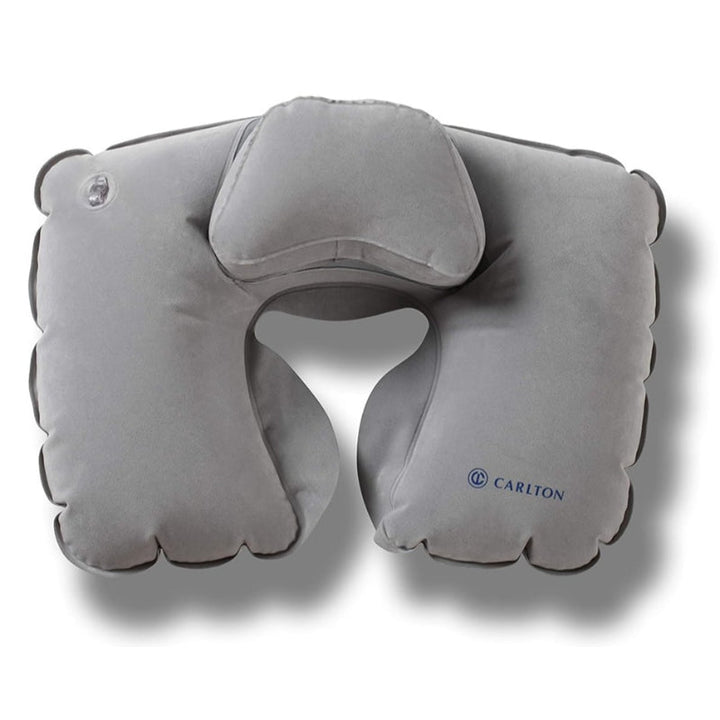Carlton Inflatable Double Layer Neck Pillow Grey CLT-INFPLLWNGRY - Salman Stores
