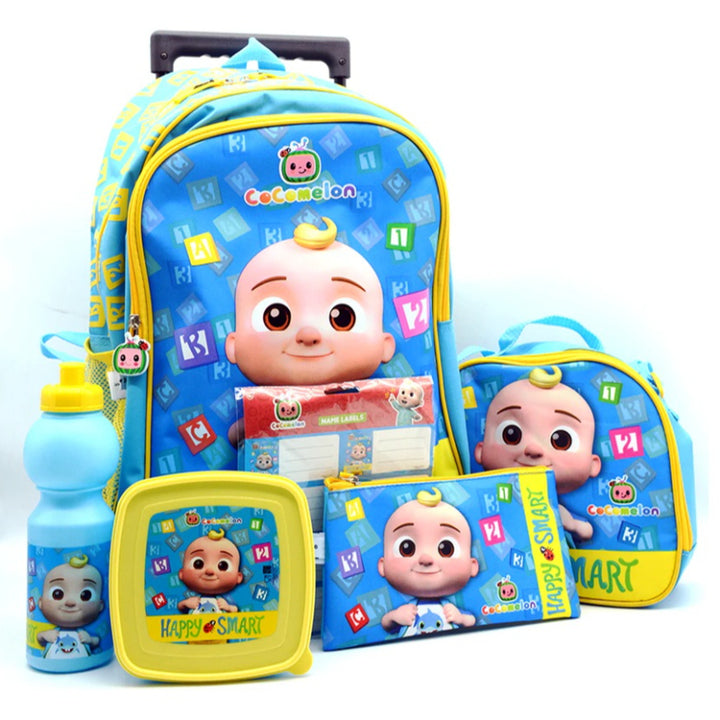 Cocomelon 6 in 1 Trolley Set - 16" Trolley CMPR23-1 - Salman Stores