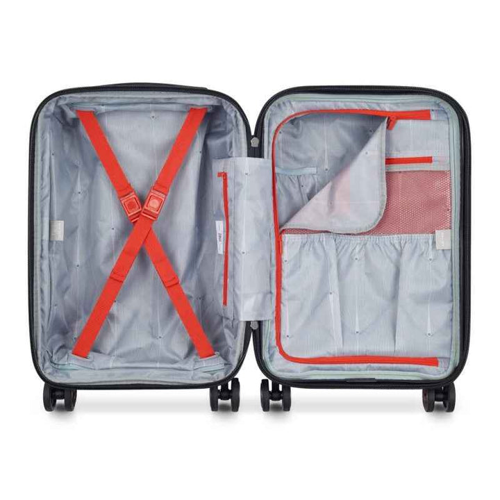 Delsey Trolley Shadow 5.0 Nest 55 801 4 Double Wheels Intense Red 521269