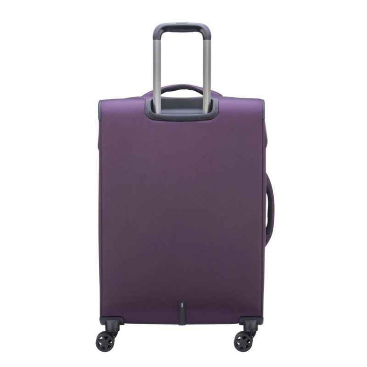 Delsey Trolley Optimax Lite 55 801 4 Double Wheels Exp Cabin Purple 494488