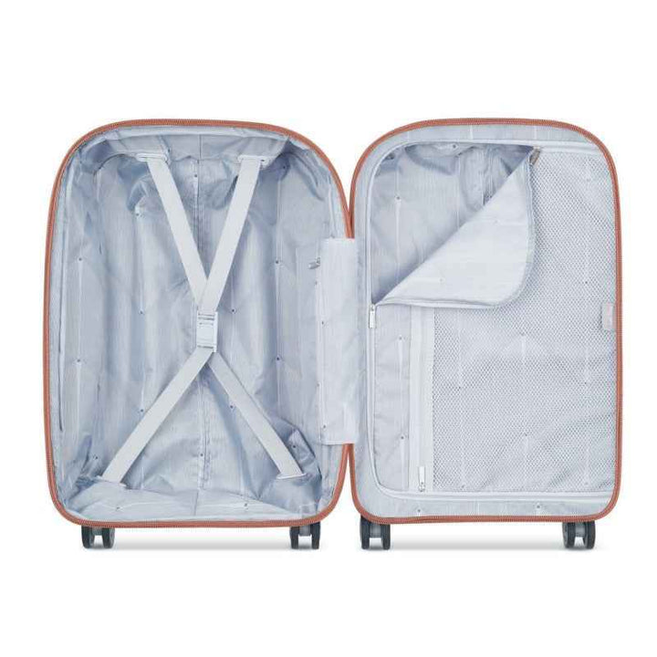 Delsey Trolley Clavel 55 4 Double Wheels Exp Cab T. Orange 484083