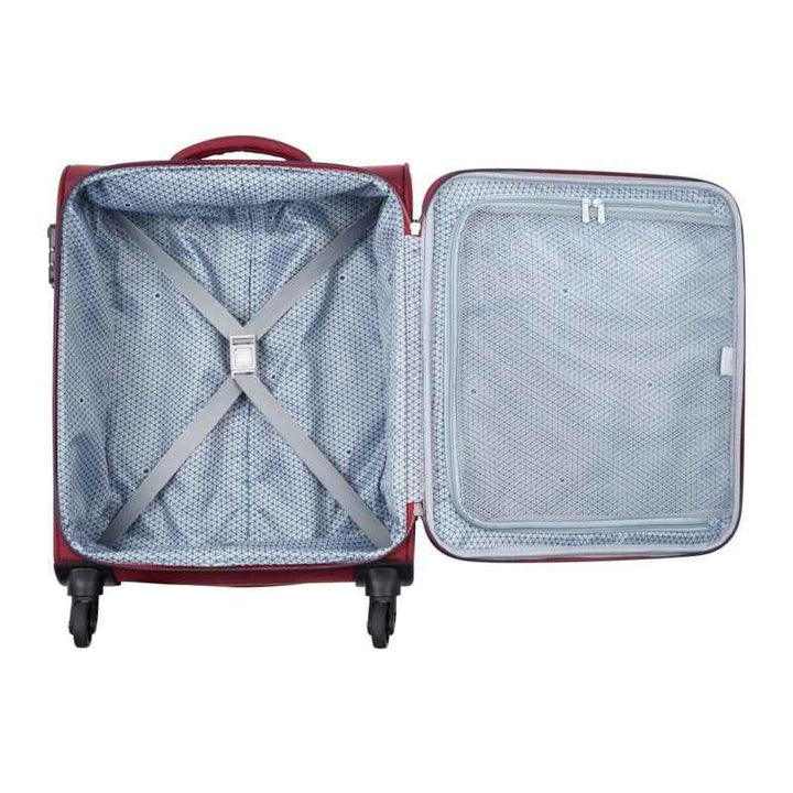 Delsey Trolley Cuzco 4W Soft Trolley Nest Red 55Cm 486360