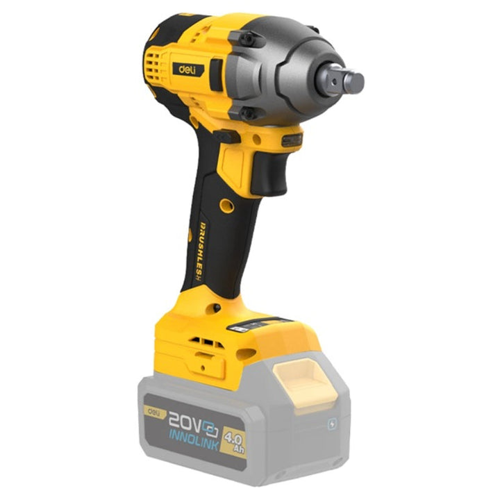Deli Li-ion Impact Wrench 12.7mm 20V Without Battery DE-EDC230Z - Salman Stores