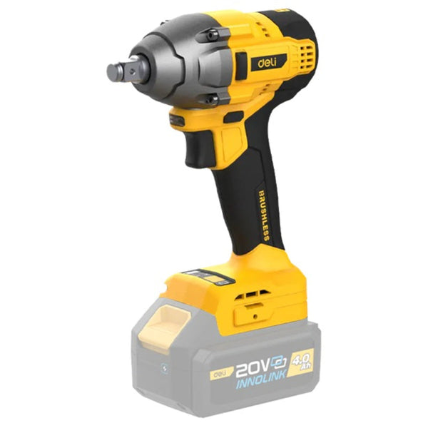 Deli Li-ion Impact Wrench 12.7mm 20V Without Battery DE-EDC230Z - Salman Stores