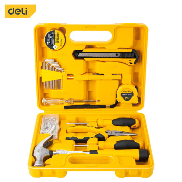 Deli Household Tool Kits 18pcs set DE-EDL1018J - Salman Stores