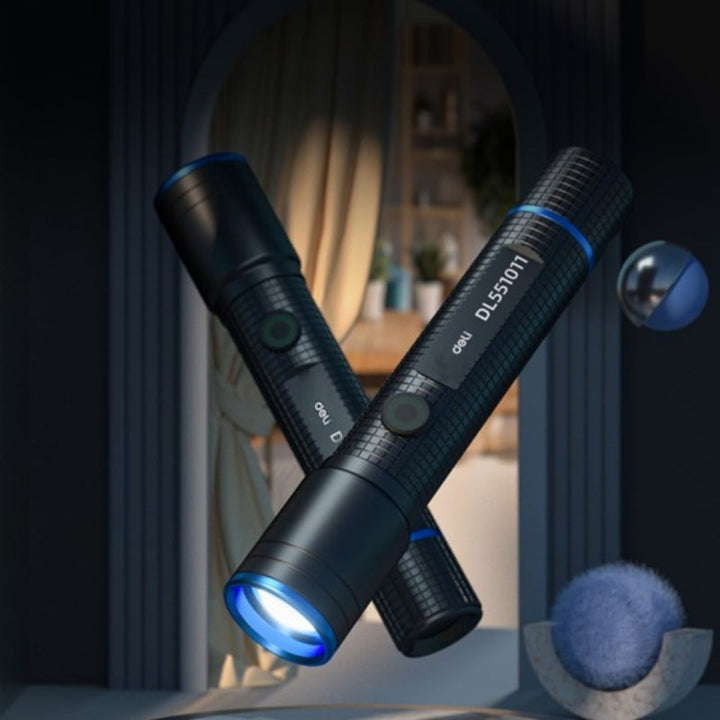 Deli Flashlight 500mAh DE-EDL551011 - Salman Stores