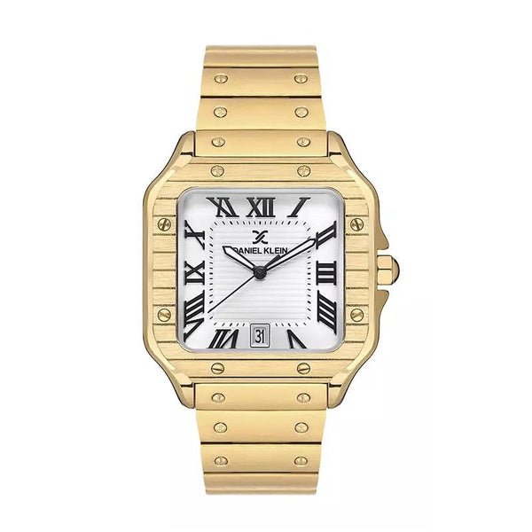 Daniel Klein Men Gold Stainless Steel Analog Watch - Salman Stores